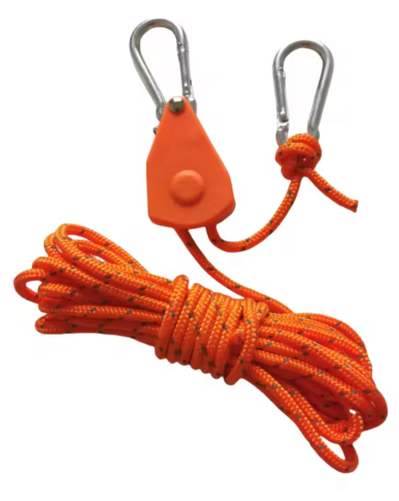 Quick Setup Ratchet Pulley