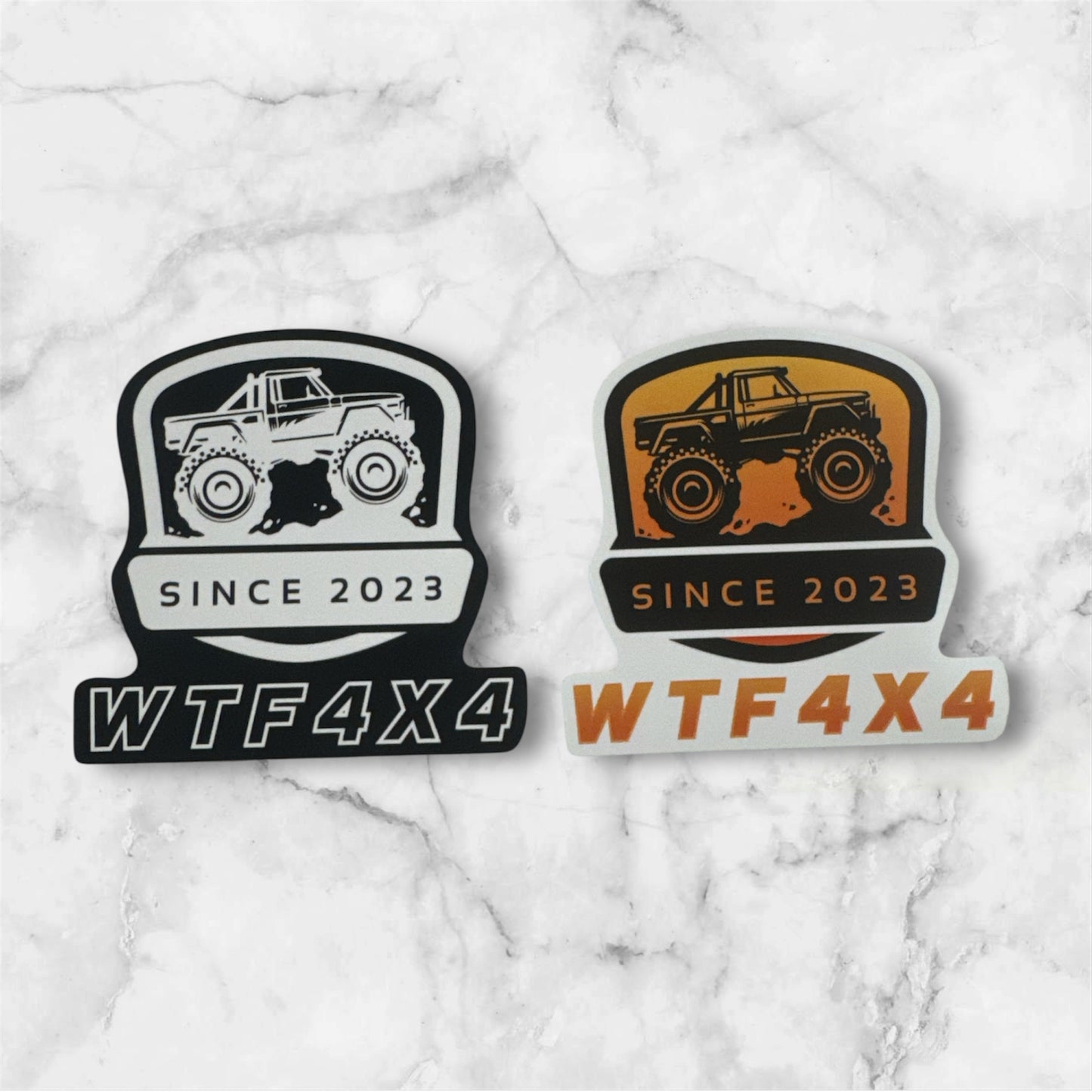 WTF4X4 Stickers