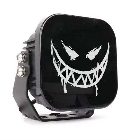 Devil Smiley Face Light Cover